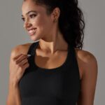 Soutien desportivo push-up de alta contenção