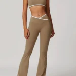 Conjunto de leggings largas e top - modelador