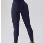 Leggings com cintura plana push up (sem costuras)