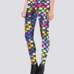 Leggings em padrão tartaruga