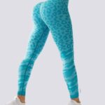 Leggings modeladoras com padrão leopardo (sem costuras)