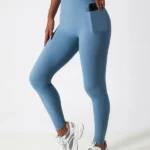 Leggings com bolso lateral push-up