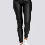 Jegging imitação de couro