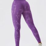 Leggings desportivas estampadas sem costuras