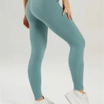 Leggings plissadas de cintura alta desportivas - Nexir