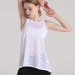 Camisola desportiva transparente
