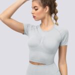 T-shirt desportiva push-up