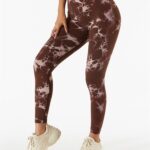 Leggings desportivas modeladoras de cintura alta