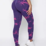 Leggings com estampado push up desportivo