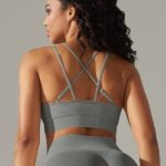 Sutiã desportivo com suporte reforçado