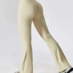 Leggings largas com efeito push-up
