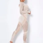 Conjunto desportivo respirável