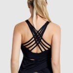 T-shirt desportiva com sutiã integrado