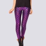 Leggings em padrão tartaruga