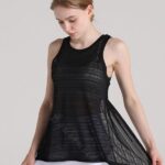 Camisola desportiva transparente