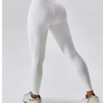Leggings com cintura plana push up (sem costuras)