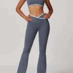 Conjunto de leggings largas e top - modelador