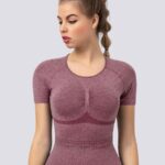 T-shirt desportiva push-up