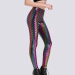 Leggings em padrão tartaruga