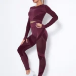 Conjunto desportivo respirável