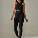 Conjunto de fitness, leggings e top