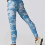 Leggings de fitness justas de cintura alta com efeito push-up