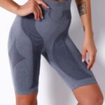 Calções desportivos compridos sem costuras KindyFit
