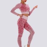 Conjunto de leggings e top curto - desporto
