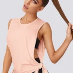 Camisola sem mangas desportiva larga