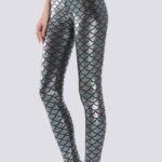 Leggings em padrão tartaruga