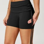 Calções de fitness modeladores para mulher – cintura alta