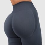 Calções desportivos modeladores push-up