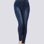 Jegging com cintura elástica