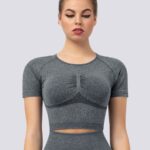T-shirt desportiva push-up
