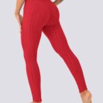 Leggings desportivas modeladoras com efeito push-up e bolsos