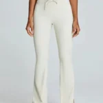 Leggings largas com cordão desportivas