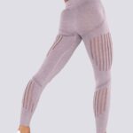 Leggings desportivas em malha