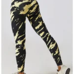 Leggings de fitness justas de cintura alta com efeito push-up