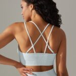 Sutiã desportivo com suporte reforçado