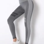 Leggings desportivas sem costuras de cintura alta