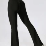 Leggings largas com efeito push-up