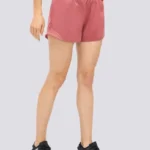Calções com bolso com fecho