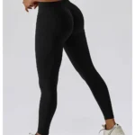 Leggings com cintura plana push up (sem costuras)