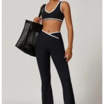 Conjunto de leggings largas e top - modelador
