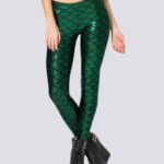 Leggings em padrão tartaruga
