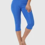 Leggings desportivas curtas com bolsos