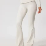 Leggings de cintura alta e corte evasê modeladoras - eva