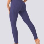 Leggings desportivas modeladoras com efeito push-up e bolsos