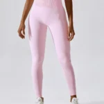 Leggings de ioga sem costuras, desporto