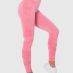Leggings desportivas com padrão camuflado sem costuras